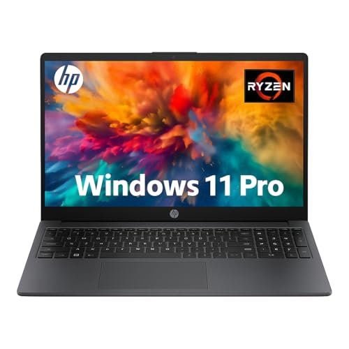HP Business and Study Laptop 2025 Updated, 15.6" FHD, AMD Ryzen 7 7730U (32GB RAM | 1TB SSD), Numeric Keypad, Webcam, Windows 11 Pro+ Copilot AI, WiFi 6& Bluetooth with 5-in-1 Accessory Kit Box