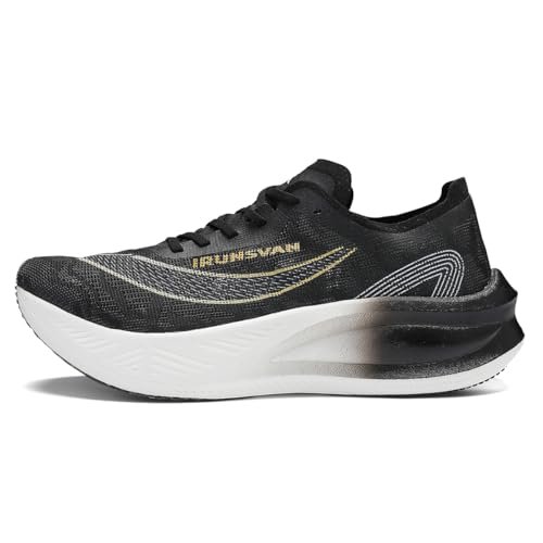 IRUNSVAN Carbon Plate Marathon Running Racing Shoes Men Professional Stable Supp ort Shock-Relief Ultra-Light Rebound Sneakers
