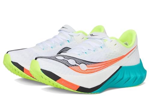 Saucony Women's Endorphin Pro 4 White/Mutant 10 Medium